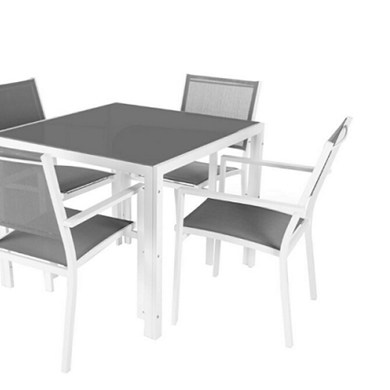 Tavolo e sedie alluminio e textilene es.