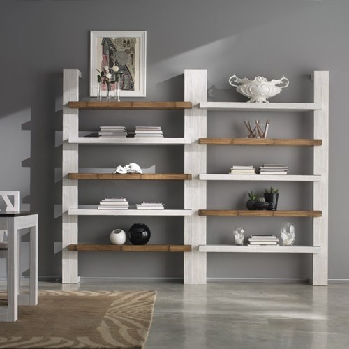 Pareti attrezzate stile etnico Librerie pareti attrezzate