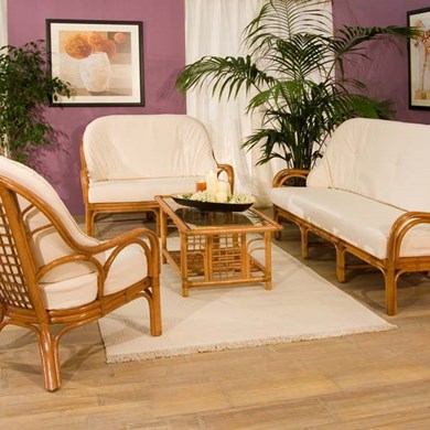Salotto galileo rattan