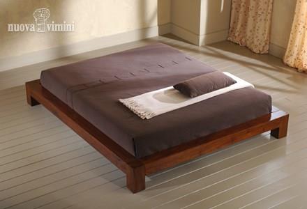 Letto Zen in teak indonesiano noce