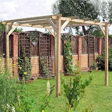 Pergola in pino