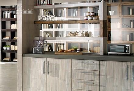 Cucina in crash bambu'