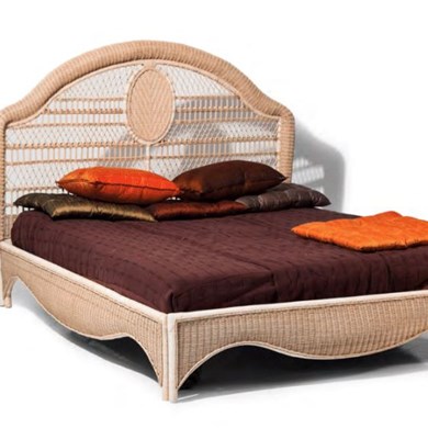 Letto matrimoniale midollino classica