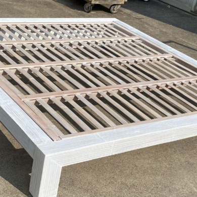 Letto essenzial old white