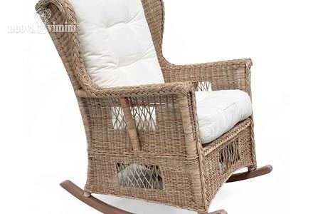 Poltrona a dondolo in kubu gry