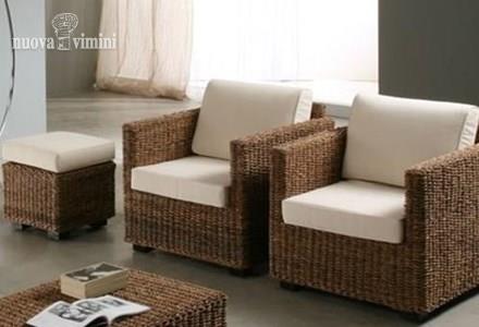 Poltrona Small box lobby banano
