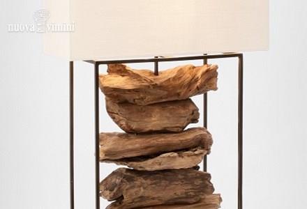 LAMPADA TAV. KUBI BIANCO H76