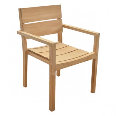 Sedia Poltrona Parker teak