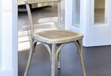 Sedia Polly in legno olmo naturale