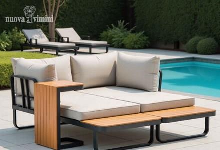 SET ANGOLARE C-C Sirmione ANTRACITE 