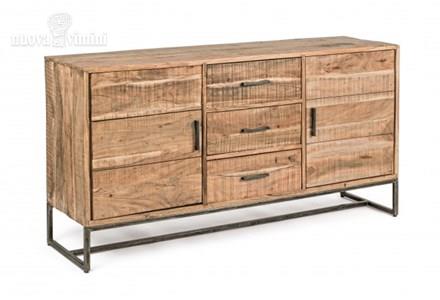 Credenza Elmer 2 ante 3 cassetti 145 cm 