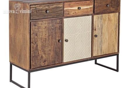 Credenza 3 ante 3 cassetti Gaspard Bizzotto